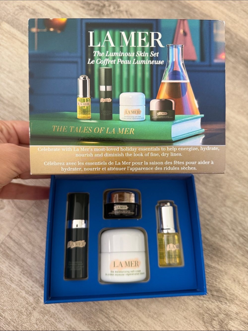 La Mer The Luminous Skin Set retail $165